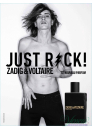 Zadig & Voltaire Just Rock! for Him EDT 100ml για άνδρες ασυσκεύαστo Ανδρικά Аρώματα χωρίς συσκευασία