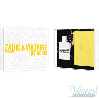 Zadig & Voltaire This is Her Set (EDP 50ml + Yellow Pouch) Be Rock! για γυναίκες Women's Gift sets