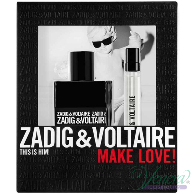 Zadig & Voltaire This is Him Set (EDT 50ml + EDT 10ml) για άνδρες Ανδρικά Σετ