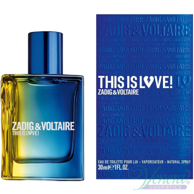 Zadig & Voltaire This is Love! for Him EDT 30ml για άνδρες Αρσενικά Αρώματα