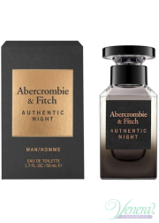 Abercrombie & Fitch Authentic Night Man EDT 50ml για άνδρες Ανδρικά Аρώματα