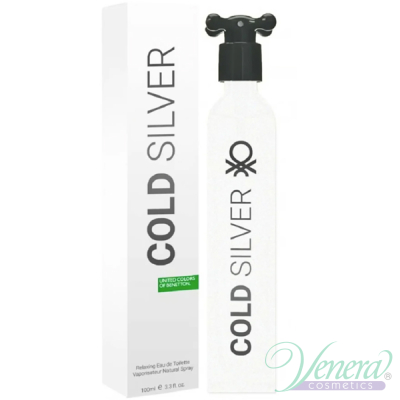 Benetton Cold Silver EDT 100ml για άνδρες Ανδρικά Αρώματα