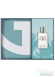 Armani Acqua Di Gio Set (EDT 100ml + Towel) για άνδρες Ανδρικά Σετ