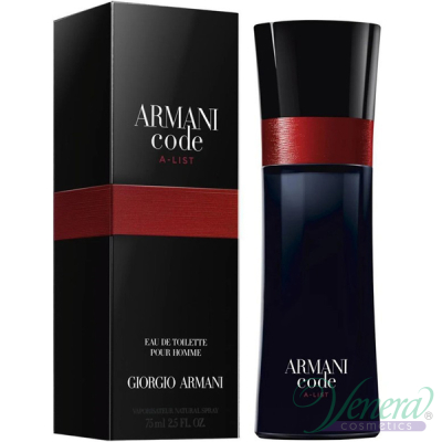 Armani Code A-List EDT 75ml για άνδρες Ανδρικά Аρώματα