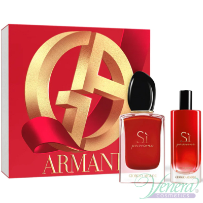 Armani Si Passione Set (EDP 50ml + EDP 15ml) για γυναίκες Γυναικεία Σετ