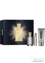 Boss Bottled Eau de Parfum Set (EDP 100ml + EDP 10ml + SG 100ml) για άνδρες Ανδρικά Σετ