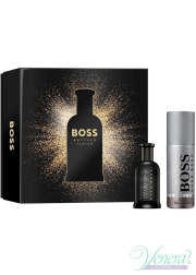 Boss Bottled Parfum Set (Parfum 50ml + Deo Spray 150ml) για άνδρες