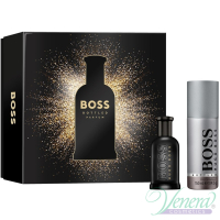 Boss Bottled Parfum Set (Parfum 50ml + Deo Spray 150ml) για άνδρες Αρσενικά Σετ