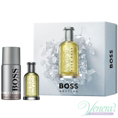 Boss Bottled Set (EDT 50ml + Deo Spray 150ml) για άνδρες Ανδρικά Σετ