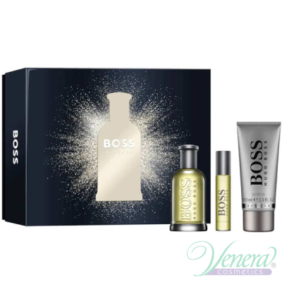 Boss Bottled Set (EDT 100ml + EDT 10ml + SG 100ml) για άνδρες Αρσενικά Σετ