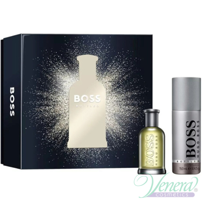 Boss Bottled Set (EDT 50ml + Deo Spray 150ml) για άνδρες Ανδρικά Σετ