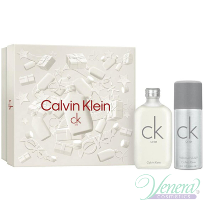 Calvin Klein CK One Set (EDT 100ml + Deo Spray 150ml) για άνδρες και Γυναικες Unisex's Σετ