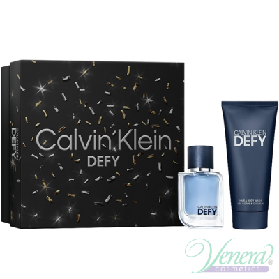 Calvin Klein Defy Set (EDT 50ml + SG 100ml) για άνδρες Αρσενικά Σετ