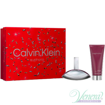 Calvin Klein Euphoria Set (EDP 50ml + Body Lotion 100ml) για γυναίκες Γυναικεία σετ