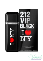 Carolina Herrera 212 VIP Black I Love NY EDP 100ml για άνδρες Ανδρικά Аρώματα