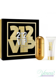 Carolina Herrera 212 VIP Set (EDP 80ml + Body Lotion 100ml) για γυναίκες Gift Sets