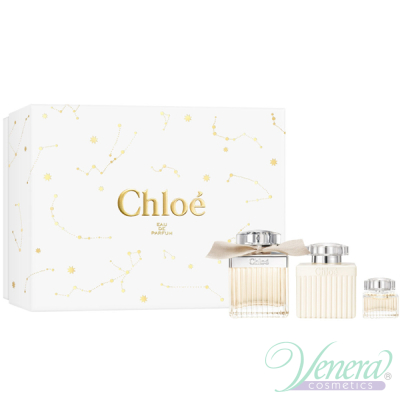 Chloe Set (EDP 75ml + EDP 5ml + BL 100ml) για γυναίκες Γυναικεία σετ