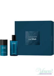 Davidoff Cool Water Set (EDT 75ml + Deo Stick 75ml) για άνδρες Ανδρικά Σετ 
