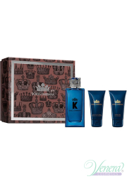 Dolce&Gabbana K by Dolce&Gabbana Eau de Parfum Set (EDP 100ml + ASB 50ml + SG 50ml) για άνδρες