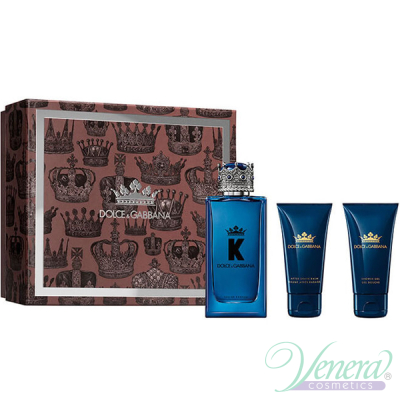 Dolce&Gabbana K by Dolce&Gabbana Eau de Parfum Set (EDP 100ml + ASB 50ml + SG 50ml) για άνδρες Ανδρικά Σετ