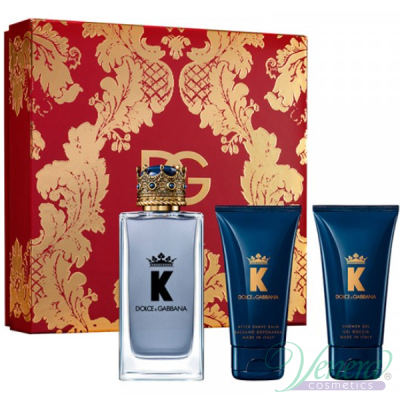 Dolce&Gabbana K by Dolce&Gabbana Set (EDT 100ml + AS Balm 50ml + SG 50ml)  για άνδρες Ανδρικά Αρώματα