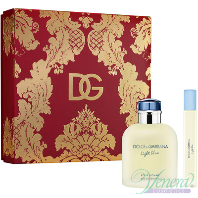 Dolce&Gabbana Light Blue Set (EDT 125ml + EDT 10ml) για άνδρες Αρσενικά Σετ