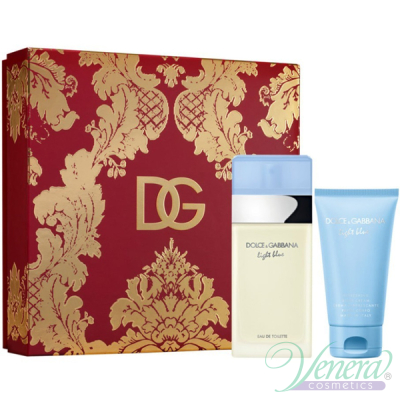 Dolce&Gabbana Light Blue Set (EDT 100ml + Body Cream 50ml) για γυναίκες Γυναικεία σετ