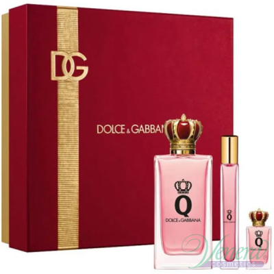 Dolce&Gabbana Q by Dolce&Gabbana Set (EDP 100ml + EDP 10ml + EDP 5ml) για γυναίκες Γυναικεία σετ