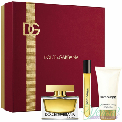 Dolce&Gabbana The One Set (EDP 75ml + BL 50ml + EDP 10ml) για γυναίκες Γυναικεία Σετ