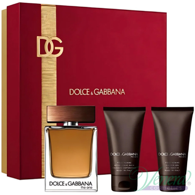 Dolce&Gabbana The One Set (EDT 100ml + AS Balm 50ml + SG 50) για άνδρες Travel Edition Ανδρικά Σετ