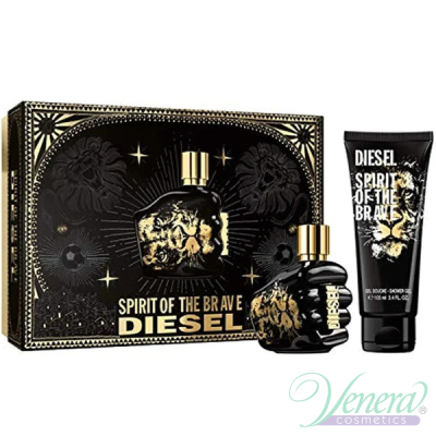 Diesel Spirit Of The Brave Set (EDT 50ml + SG 100ml) για άνδρες Ανδρικά Σετ