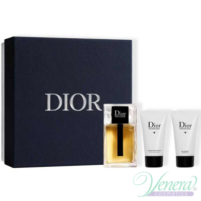 Dior Homme 2020 Set (EDT 100ml + AS Balm 50ml + SG 50ml) για άνδρες Αρσενικά Σετ