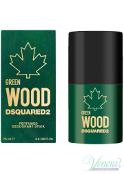 Dsquared2 Green Wood Deo Stick 75ml για άνδρες Προϊόντα για Πρόσωπο και Σώμα