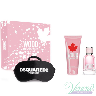 Dsquared2 Wood for Her Set (EDT 50ml + SG 100ml + Night Mask) για γυναίκες Γυναικεία Σετ