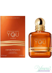 Emporio Armani Stronger With You Amber EDP 50ml για άνδρες