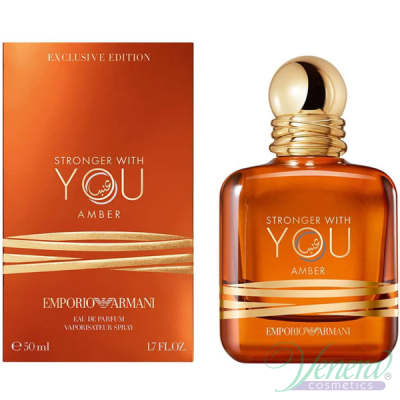 Emporio Armani Stronger With You Amber EDP 50ml για άνδρες Ανδρικά Аρώματα