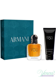 Emporio Armani Stronger With You Set (EDT 50ml + SG 75ml) για άνδρες Ανδρικά Σετ