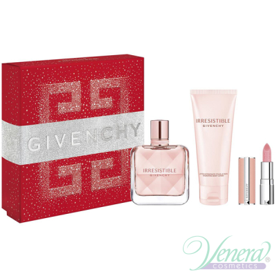 Givenchy Irresistible Set (EDP 50ml + BL 100ml + Lipstick) για γυναίκες Γυναικεία Σετ