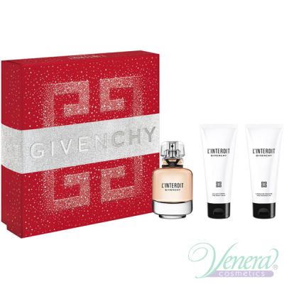 Givenchy L'Interdit Set (EDP 50ml + BL 75ml + Body Oil 75ml) για γυναίκες Γυναικεία Σετ 