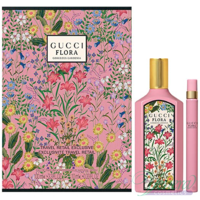 Gucci Flora Gorgeous Gardenia Eau de Parfum Set (EDP 50ml + EDP 10ml) για γυναίκες Γυναικεία Σετ