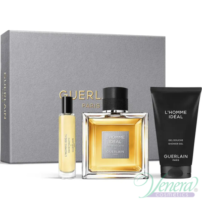 Guerlain L'Homme Ideal Set (EDT 100ml + EDT 10ml + SG 75ml) για άνδρες Αρσενικά Σετ