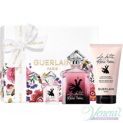 Guerlain La Petite Robe Noire Eau de Parfum Intense Set (EDP 50ml + EDP 5ml + Body Milk 75ml) για γυναίκες Γυναικεία Σετ