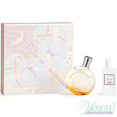 Hermes Eau Des Merveilles Set (EDT 50ml + BL 40ml) για γυναίκες Γυναικεία Σετ