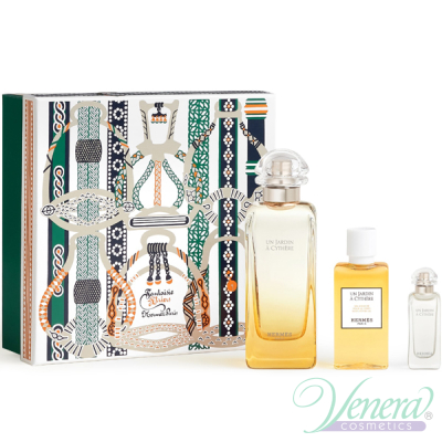 Hermes Un Jardin a Cythere Set (EDT 100ml + EDT 7.5ml + SG 40ml)  για άνδρες και Γυναικες Sets