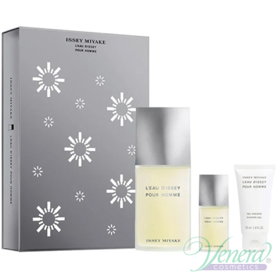 Issey Miyake L'Eau D'Issey Pour Homme Set (EDT 125ml + EDT 15ml + SG 50ml) για άνδρες Αρσενικά Σετ