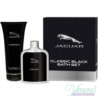 Jaguar Classic Black Set (EDT 100ml + SG 200ml) για άνδρες Αρσενικά Σετ