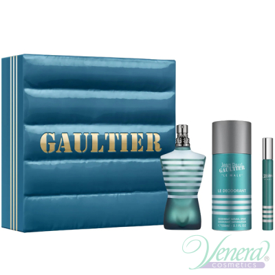 Jean Paul Gaultier Le Male Set (EDT 75ml + EDT 10ml + Deo Spray 150ml) για άνδρες Ανδρικά Σετ