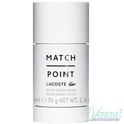 Lacoste Match Point Deo Stick 75ml για άνδρες Προϊόντα για Πρόσωπο και Σώμα