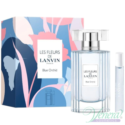 Lanvin Les Fleurs de Lanvin Blue Orchid Set (EDT 50ml + EDT 7.5ml) για γυναίκες Γυναικεία Σετ