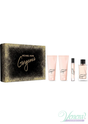 Michael Kors Gorgeous! (EDP 100ml + EDP 10ml + BL 100ml +SG 100ml) για γυναίκες Γυναικεία Σετ Michael Kors Gorgeous! (EDP 100ml + EDP 10ml + BL 100ml +SG 100ml) για γυναίκες Γυναικεία Σετ